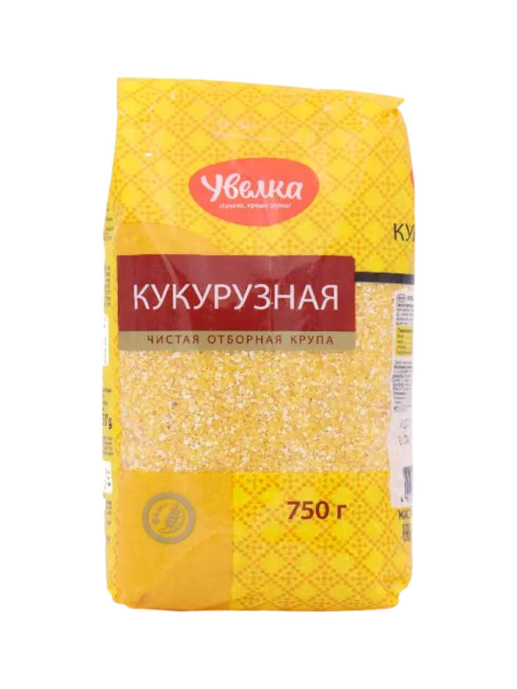 КРУПА УВЕЛКА 750Г КУКУРУЗНАЯ