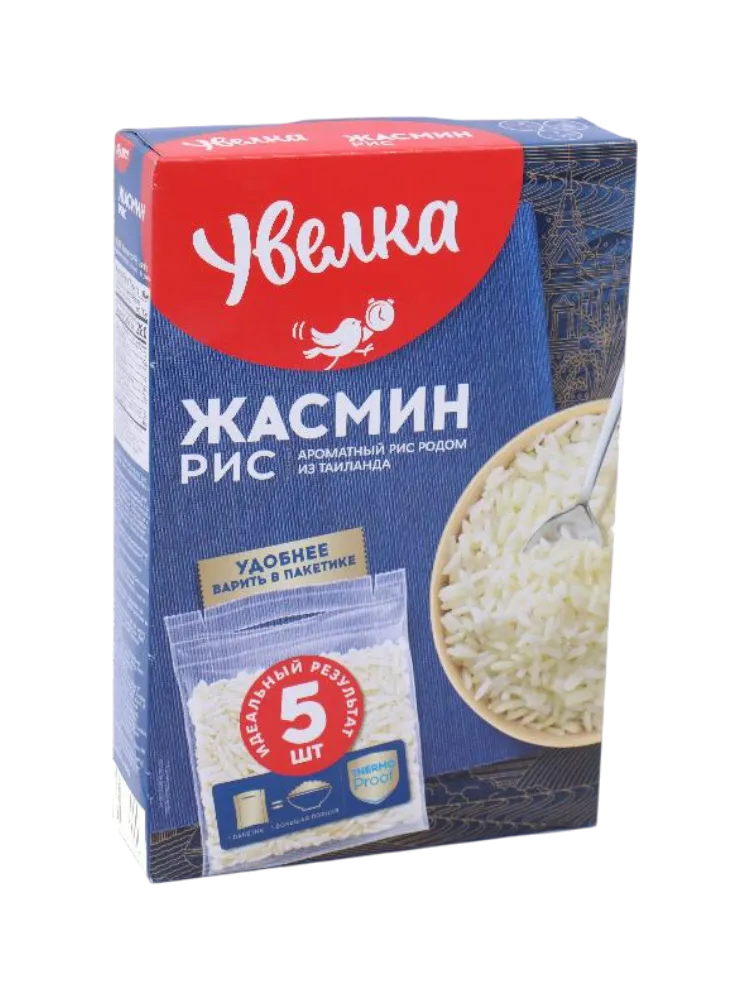 КРУПА УВЕЛКА 5*80Г РИС ЖАСМИН