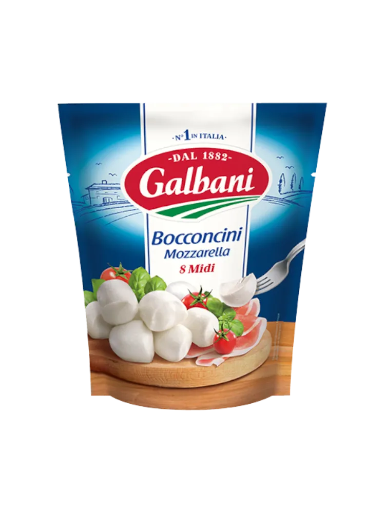 СЫР GALBANI 200Г BOCCONCINI MOZZARELLA 8*25Г 45% 