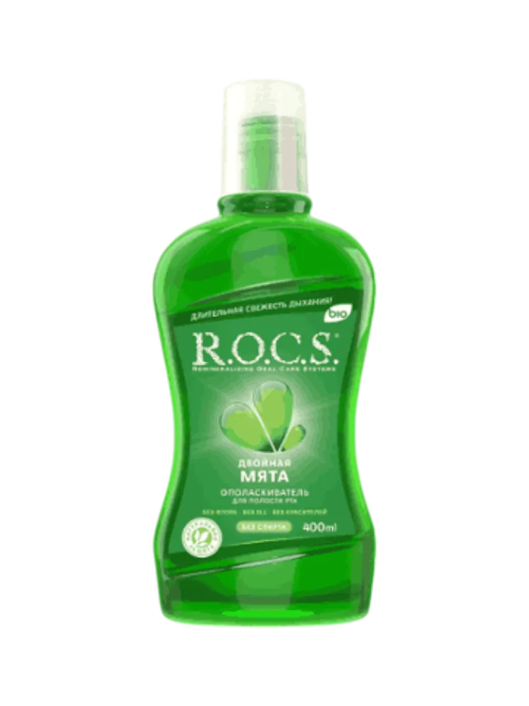 ОПОЛАСК Д/РТА ROCS 400МЛ ДВОЙНАЯ МЯТА