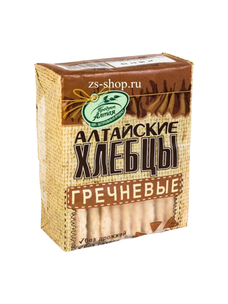 ХЛЕБЦЫ АЛТАЙСКИЕ 75Г ГРЕЧНЕВЫЕ