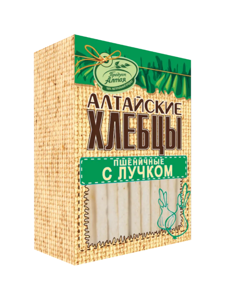 ХЛЕБЦЫ АЛТАЙСКИЕ 75Г ПШЕНИЧНЫЕ С ЛУКОМ