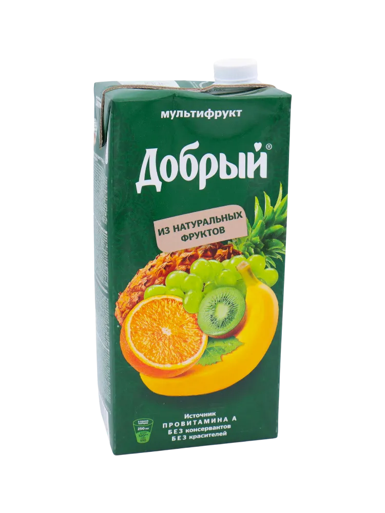 СОК ДОБРЫЙ 2Л МУЛЬТИФРУКТ - фото 1