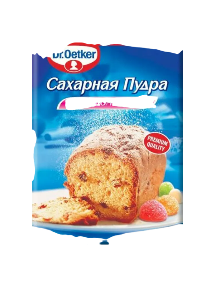 САХАРНАЯ ПУДРА D.OETKER 80Г СО ВКУСОМ ВАНИЛИ - фото 1