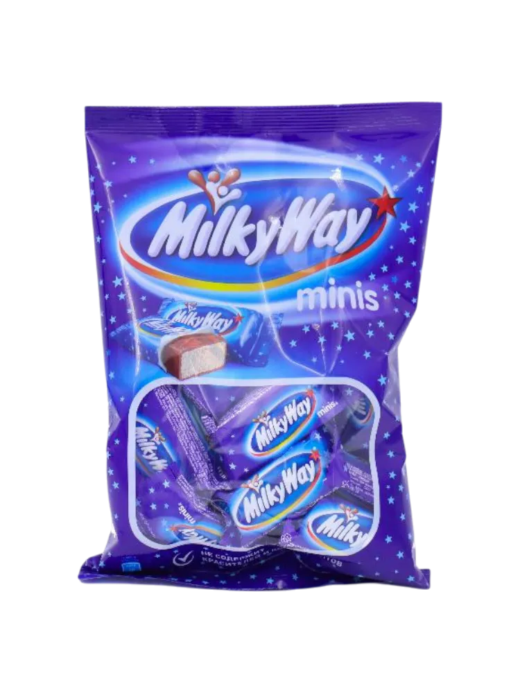 ШОКОЛАД БАТ MILKY WAY 176Г МИНИС 