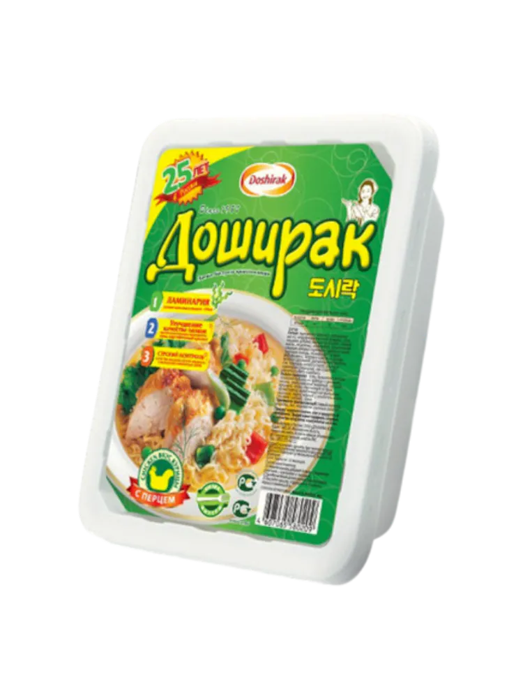 ЛАПША ДОШИРАК 90Г КУРИЦА ОСТРАЯ