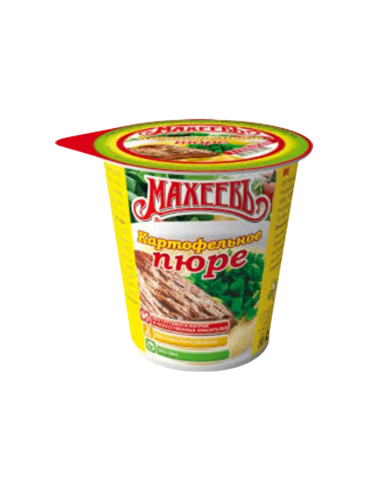 ПЮРЕ КАРТОФ ДОШИРАК 40Г ВКУС СЫРА В СТАКАНЕ