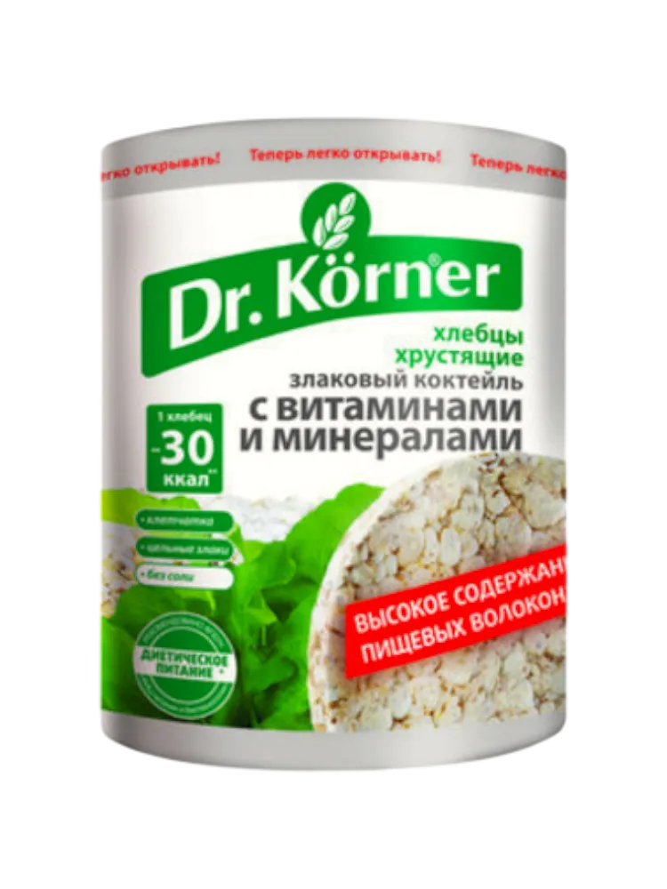 ХЛЕБЦЫ DR KORNER 90Г КУКУРУЗНО-РИСОВЫЕ КАРАМЕЛЬ