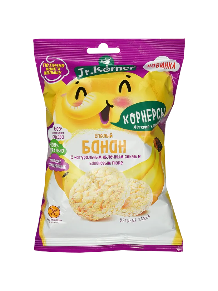 ХЛЕБЦЫ DR KORNER 30Г БАНАН