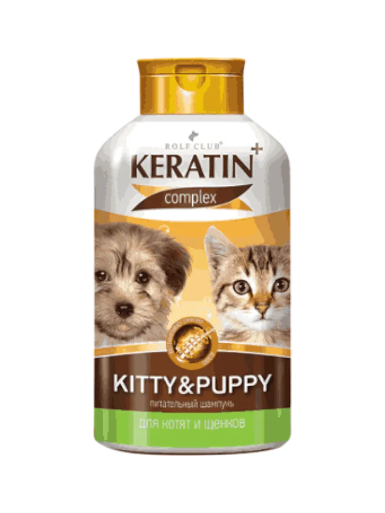 KERATINCOMPLEX KITTY&PUPPY шампунь для котят и щенков, 400 мл.