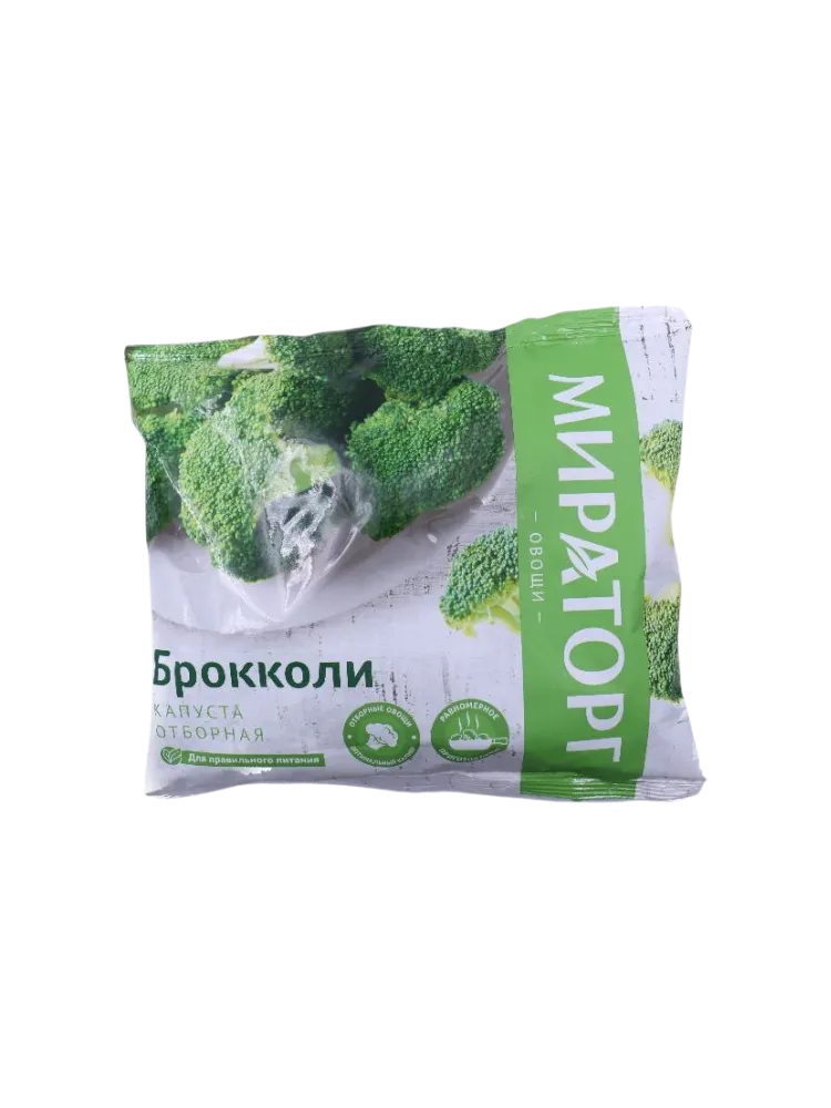 МИРАТОРГ 400Г КАПУСТА БРОККОЛИ С/М