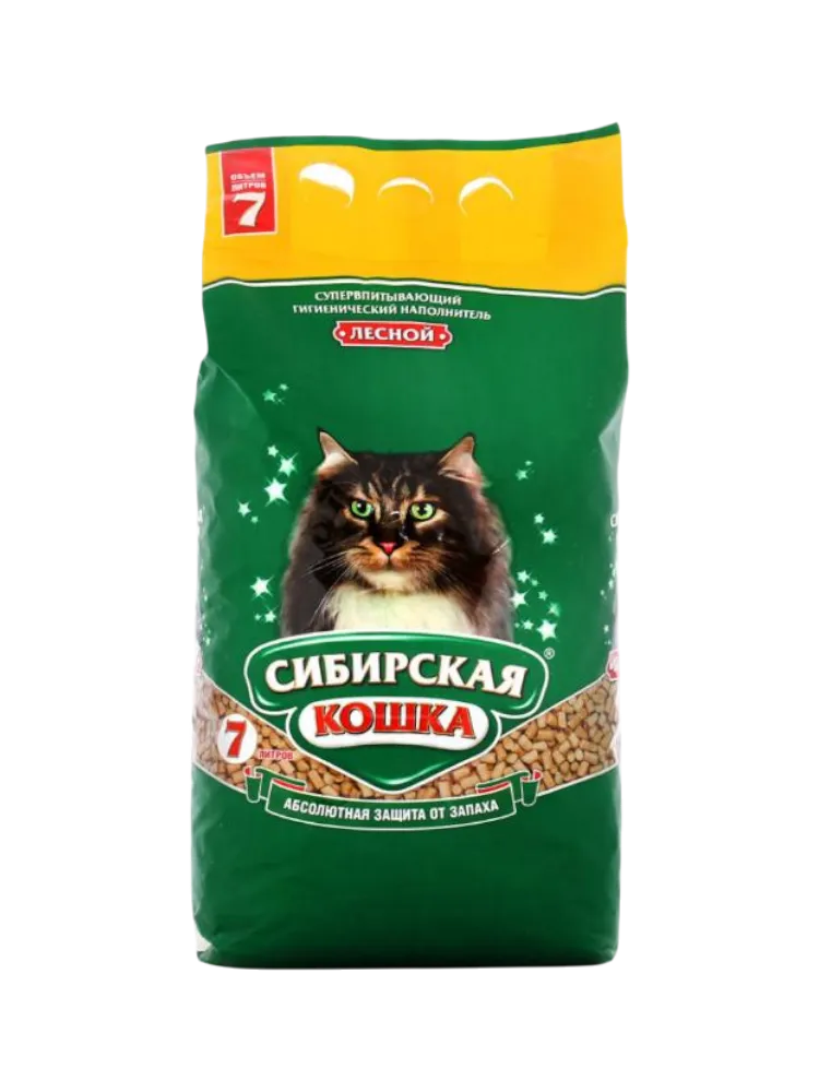 НАПОЛНИТЕЛЬ СИБИРСКАЯ КОШКА 7Л ЛЕСНОЙ 