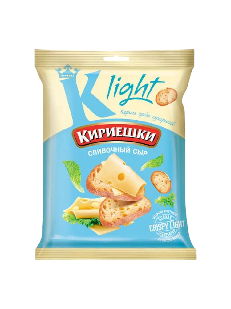 КИРИЕШКИ KDV LIGHT 80Г СЛИВОЧНЫЙ СЫР