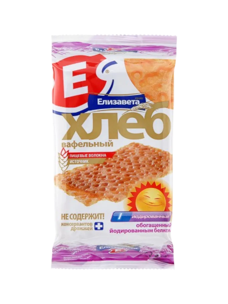 ХЛЕБЦЫ ЕЛИЗАВЕТА 80Г ВАФ С ЙОДОМ