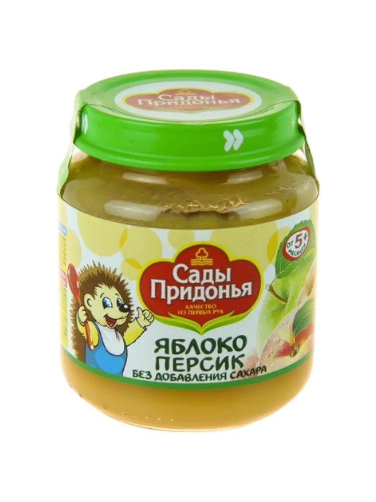 ПЮРЕ САДЫ ПРИДОНЬЯ 125МЛ ЯБЛОКО/ПЕРСИК