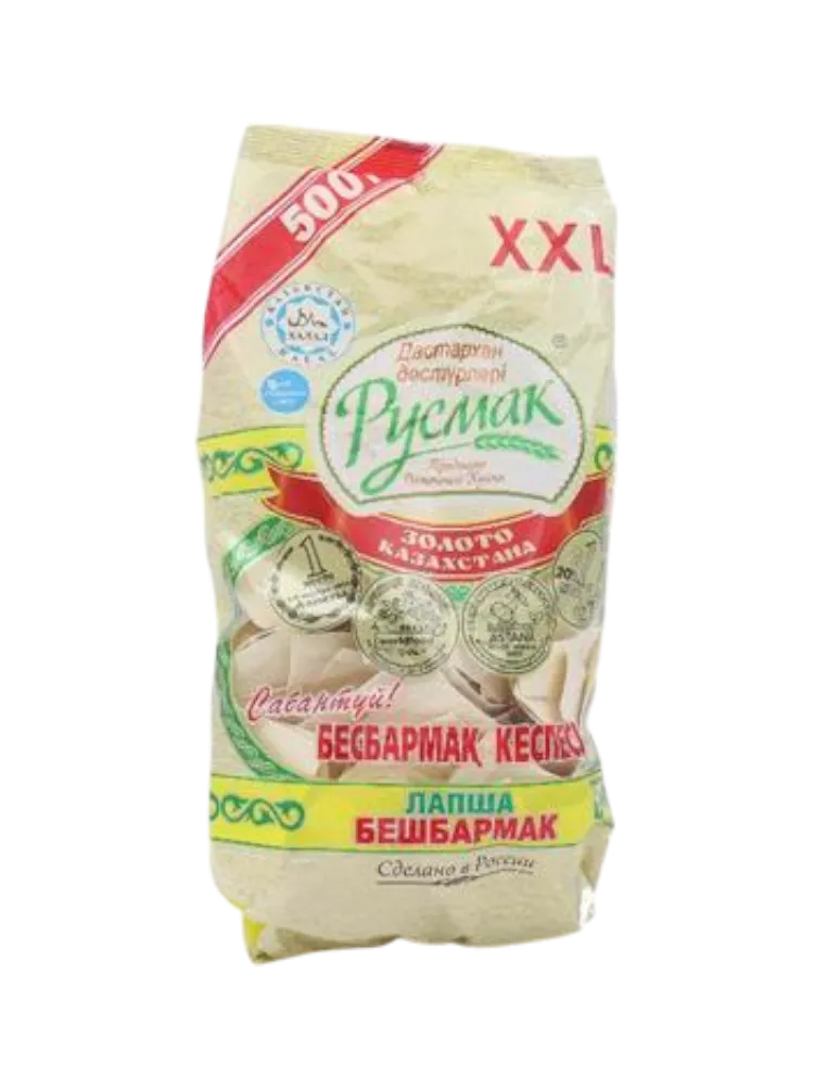 ЛАПША РУСМАК 500Г Д/БЕШБАРМАКА