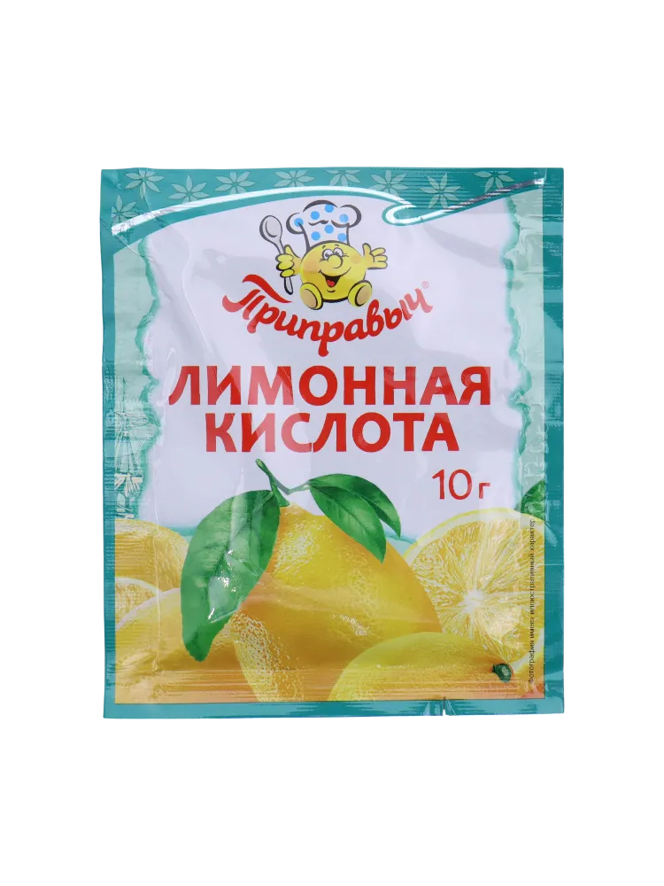 ПРИПРАВА ПРИПРАВЫЧ 10Г ЛИМОННАЯ КИСЛОТА