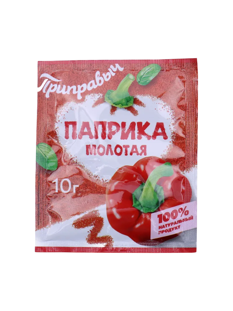 ПРИПРАВА ПРИПРАВЫЧ 10Г ПАПРИКА МОЛОТАЯ
