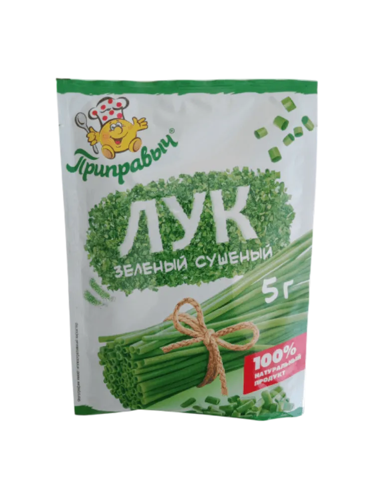 ПРИПРАВА ПРИПРАВЫЧ 5Г ЛУК ЗЕЛЕНЫЙ СУШЕНЫЙ
