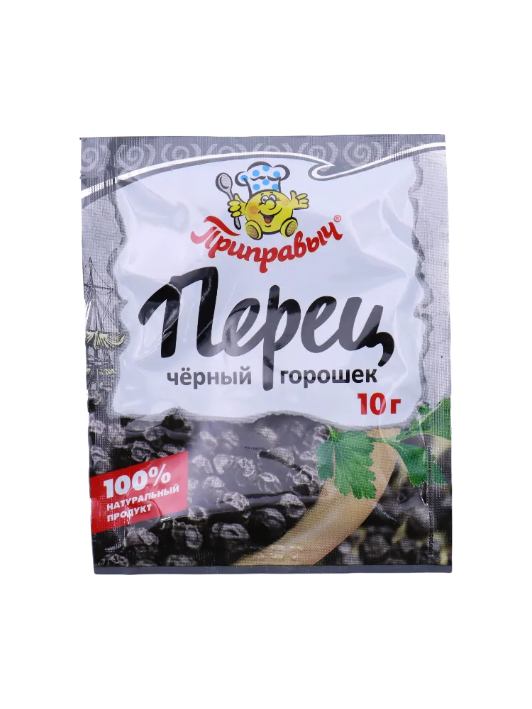 ПРИПРАВА ПРИПРАВЫЧ 10Г ПЕРЕЦ ЧЕРНЫЙ ГОРОШЕК