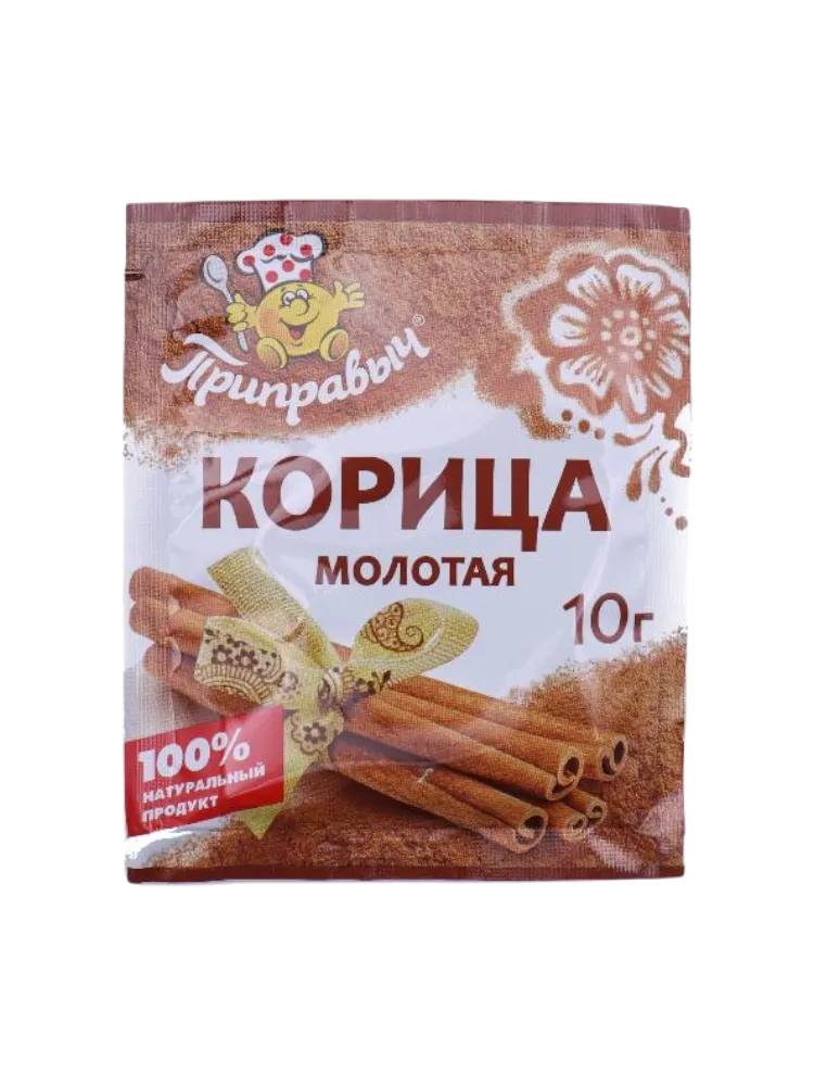 ПРИПРАВА ПРИПРАВЫЧ 10Г КОРИЦА МОЛОТАЯ
