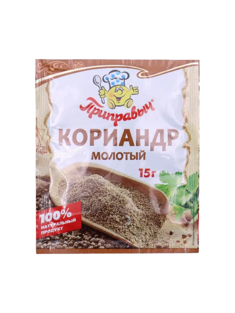 ПРИПРАВА ПРИПРАВЫЧ 15Г КОРИАНДР МОЛОТЫЙ