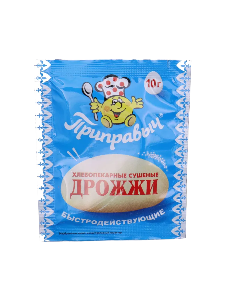 ПРИПРАВА ПРИПРАВЫЧ 10Г ДРОЖЖИ СУХ