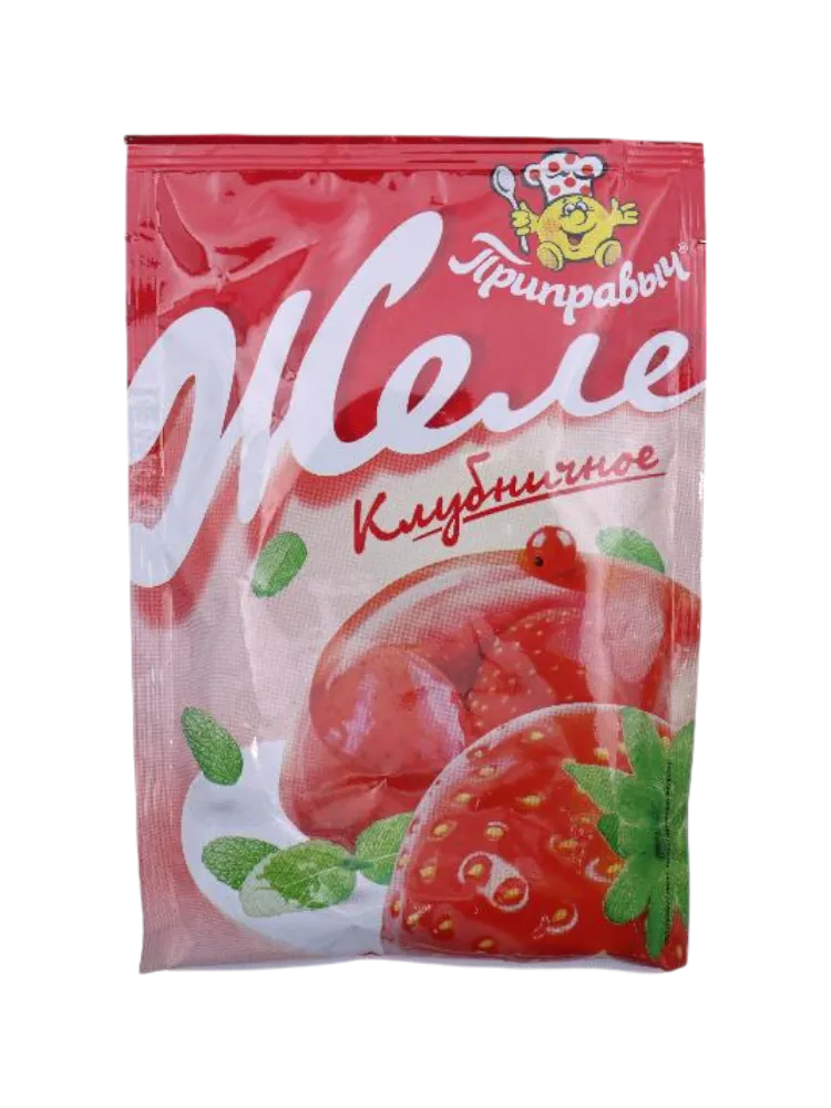 ЖЕЛЕ ПРИПРАВЫЧ 100Г КЛУБНИЧНОЕ 