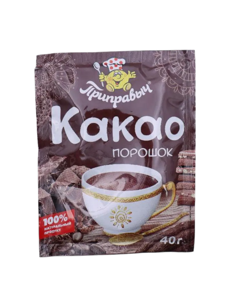 КАКАО ПРИПРАВЫЧ 40Г ПОРОШОК