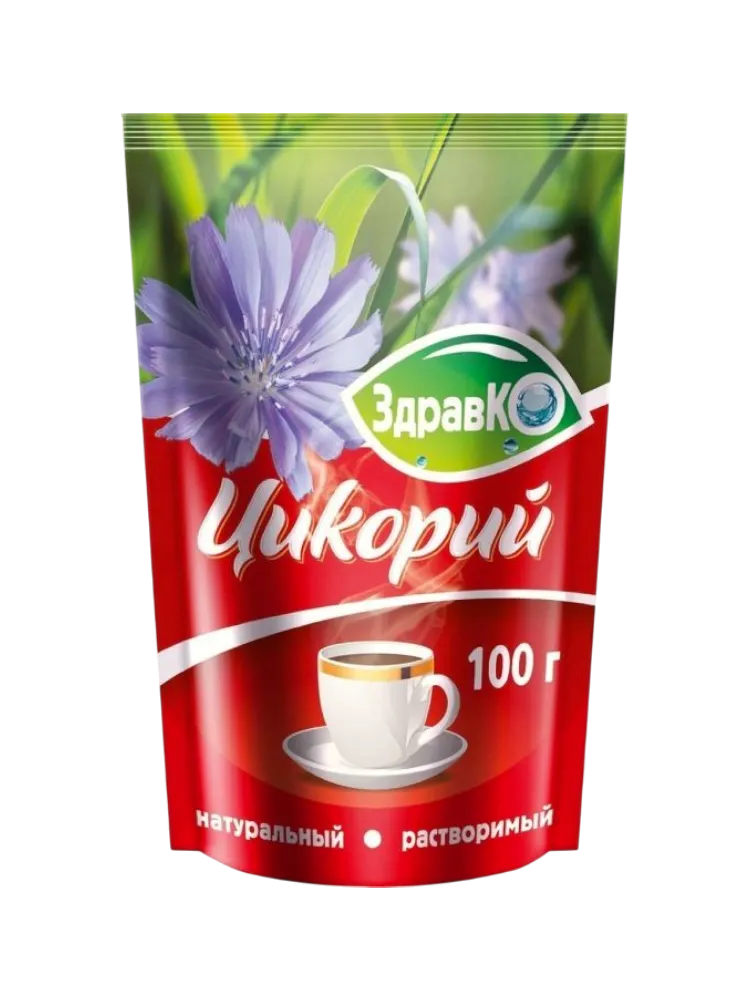 ЦИКОРИЙ ЗДРАВКО 100Г НАТУРАЛЬНЫЙ ZIP ПАКЕТ 