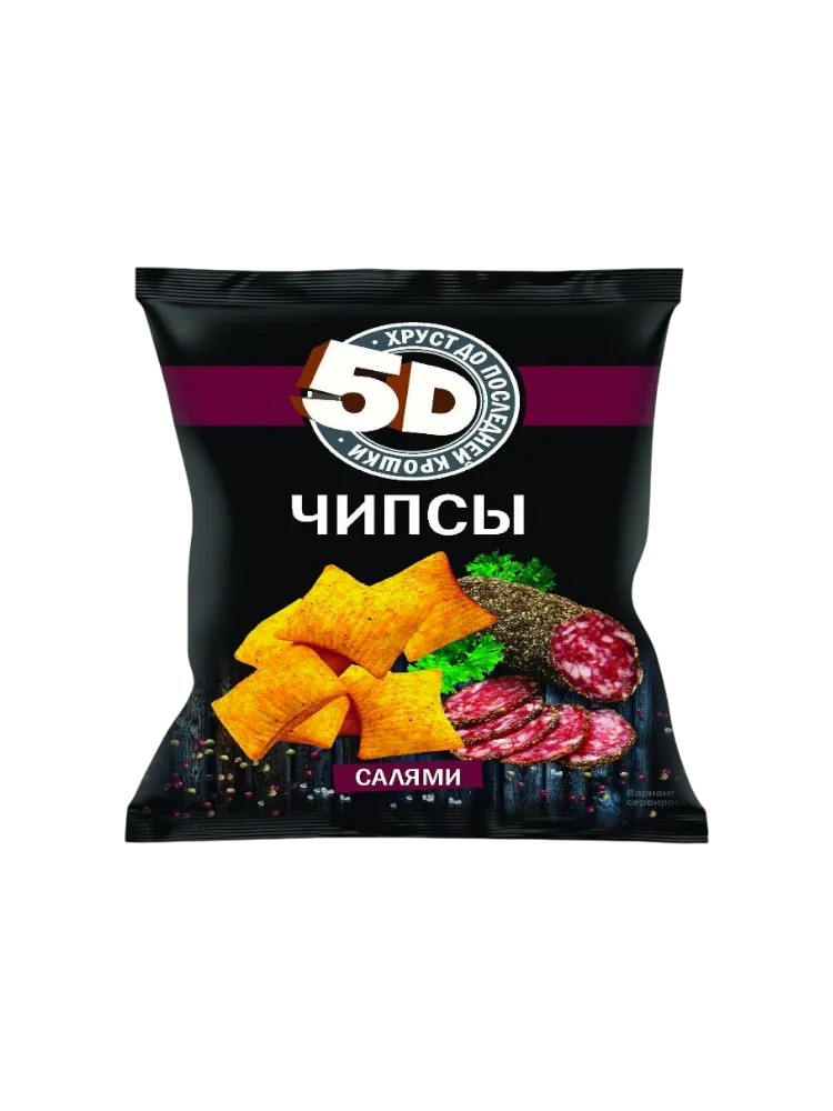 ЧИПСЫ ПШЕНИЧНЫЕ 5D 90Г САЛЯМИ