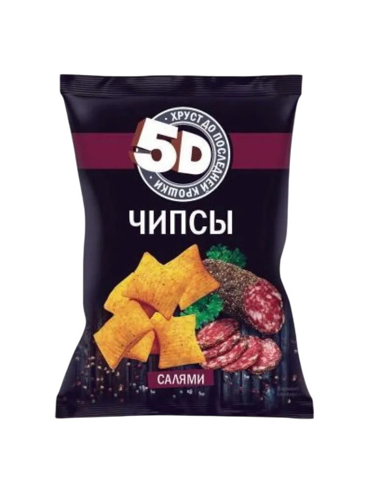 ЧИПСЫ ПШЕНИЧНЫЕ 5D 45Г САЛЯМИ
