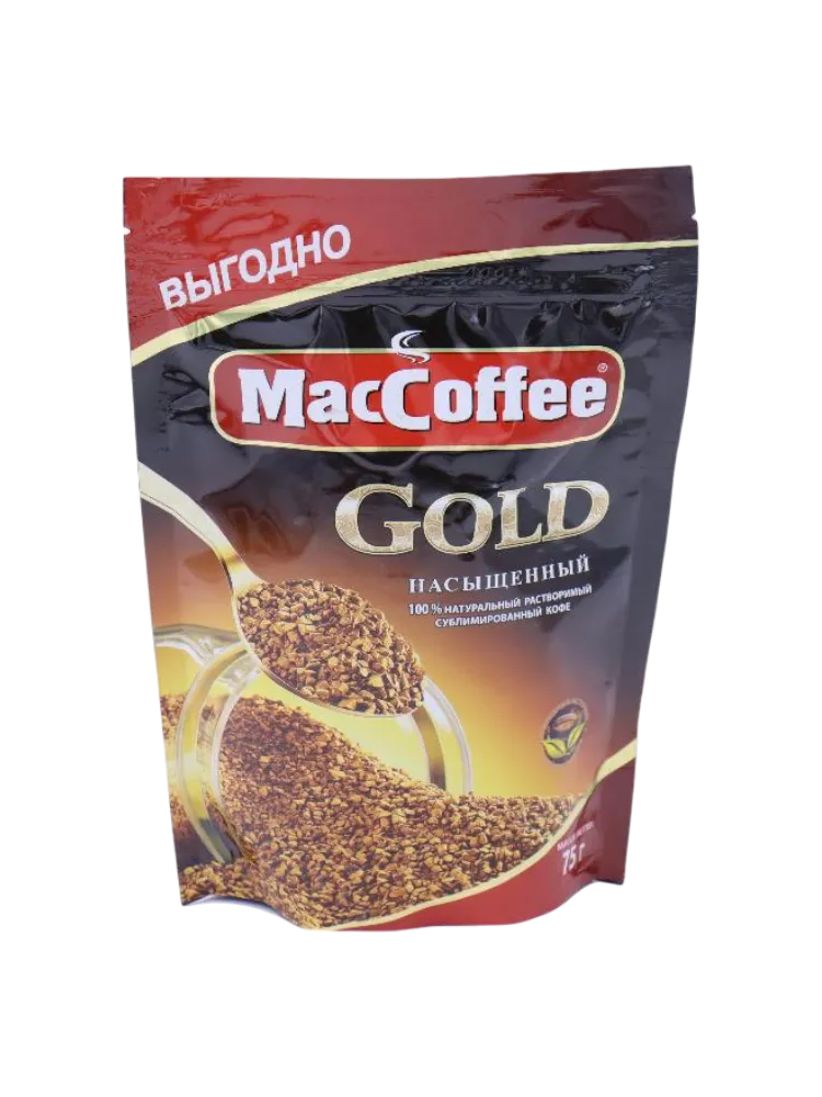 КОФЕ MACCOFFEE GOLD 75Г Д/П