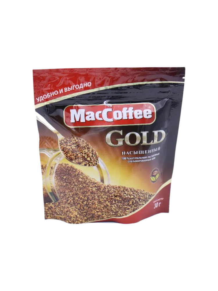 КОФЕ MACCOFFEE GOLD 30Г Д/П