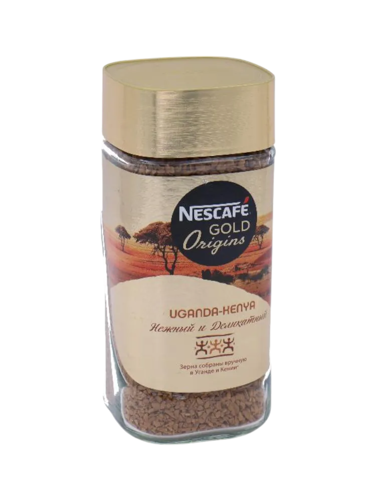 КОФЕ NESCAFE GOLD 85Г ORIGINS UGANDA KENYA СТ/Б