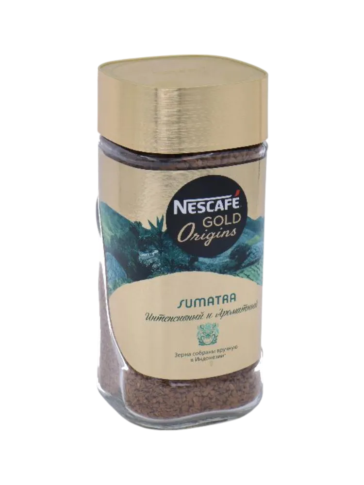 КОФЕ NESCAFE GOLD 85Г ORIGINS SUMATRA СТ/Б