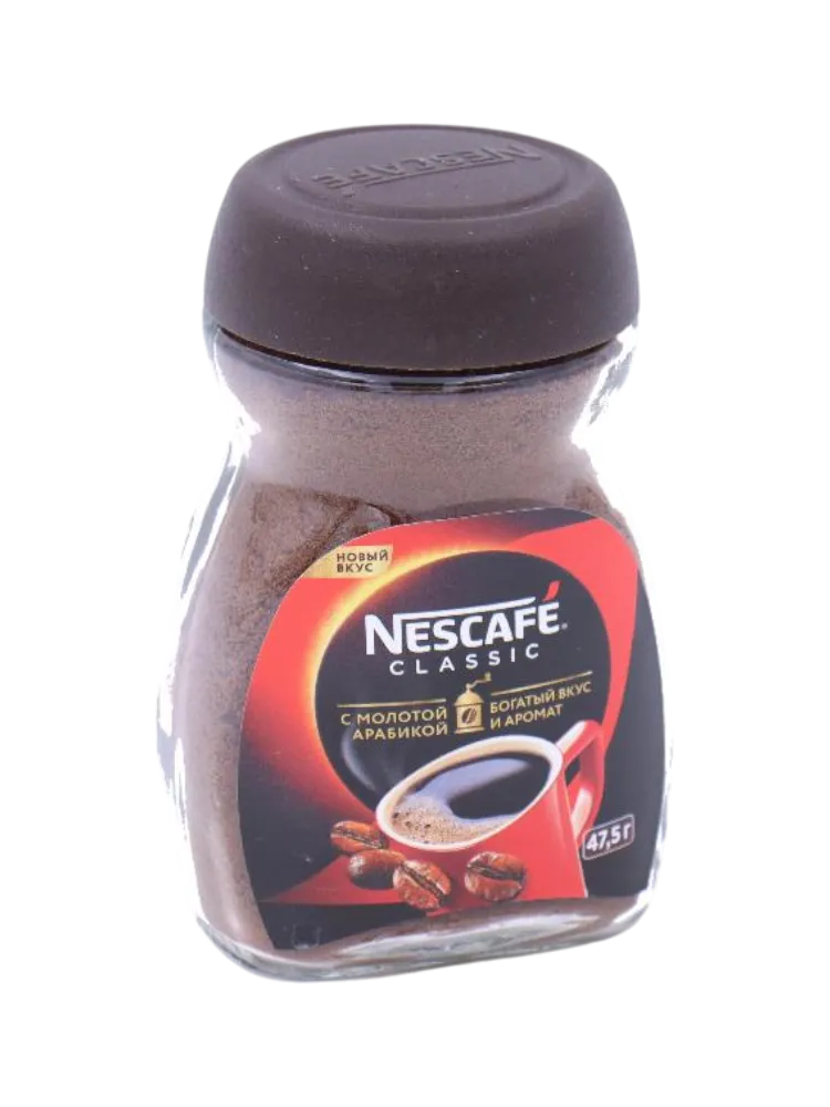 КОФЕ NESCAFE CLASSIC 47.5Г СТ/Б 