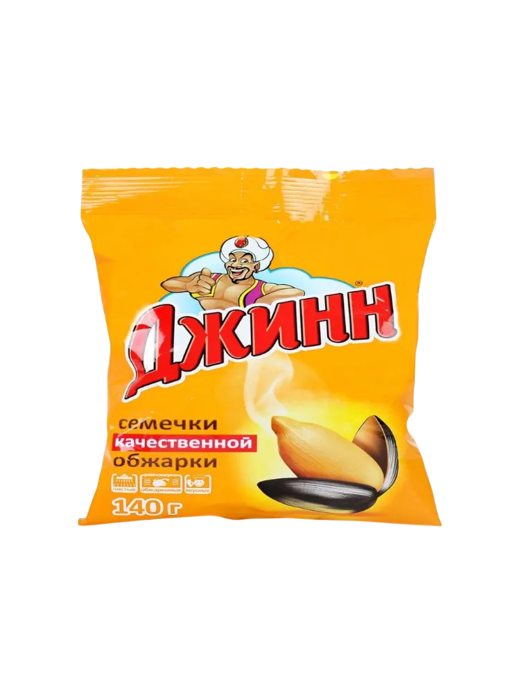 СЕМЕЧКИ ДЖИН 350Г ЖАРЕНЫЕ 