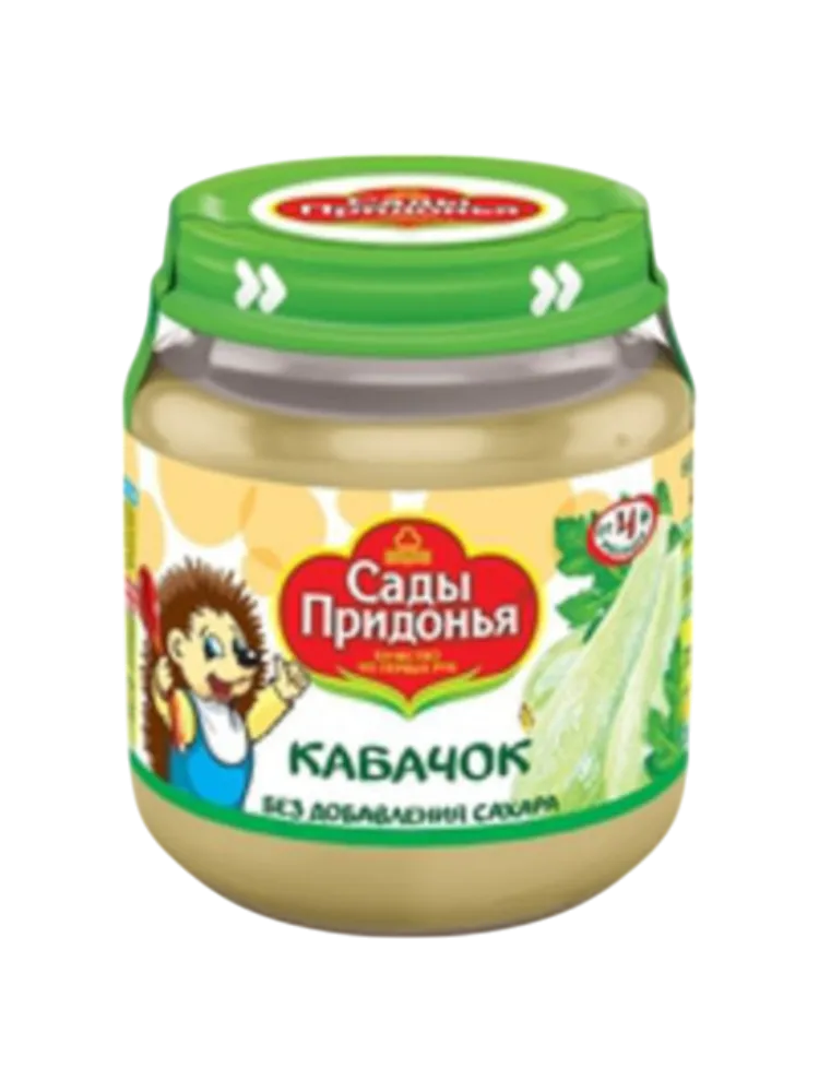 ПЮРЕ САДЫ ПРИДОНЬЯ 120МЛ КАБАЧОК