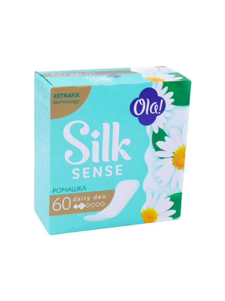 ПРОКЛАДКИ ЕЖЕДНЕВНЫЕ OLA! SILK SENSE DAILY DEO СОЛНЕЧНАЯ РОМАШКА 60ШТ