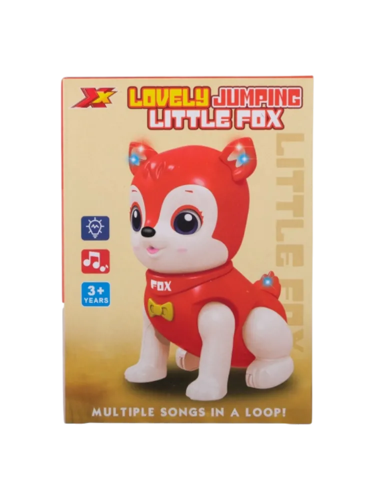 Робот Играйка Lovely Jumping Little Fox, высота 17 - фото 4