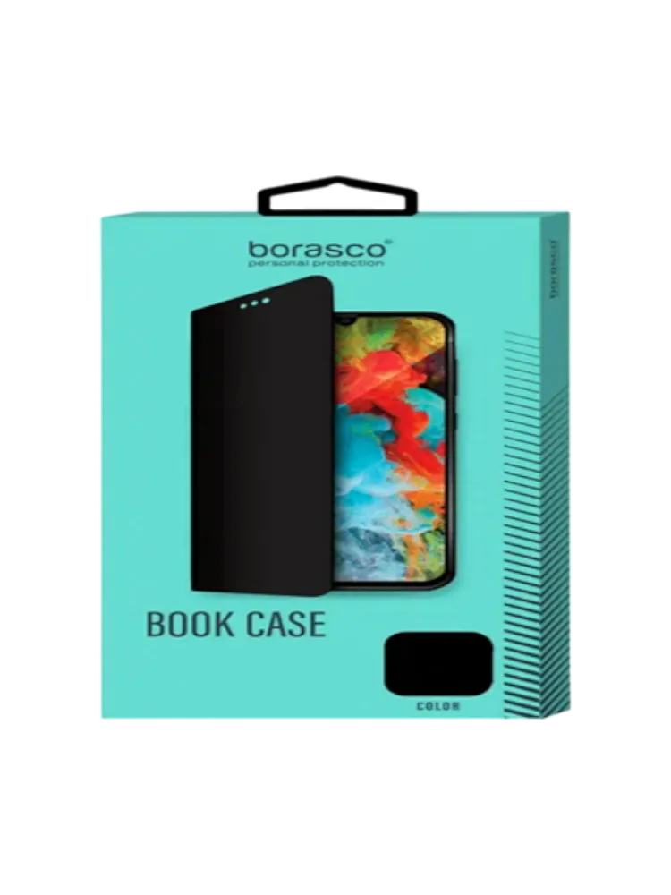 Чехол книжка Borasco Book Case для Xiaomi POCO X5 5G черный, Borasco