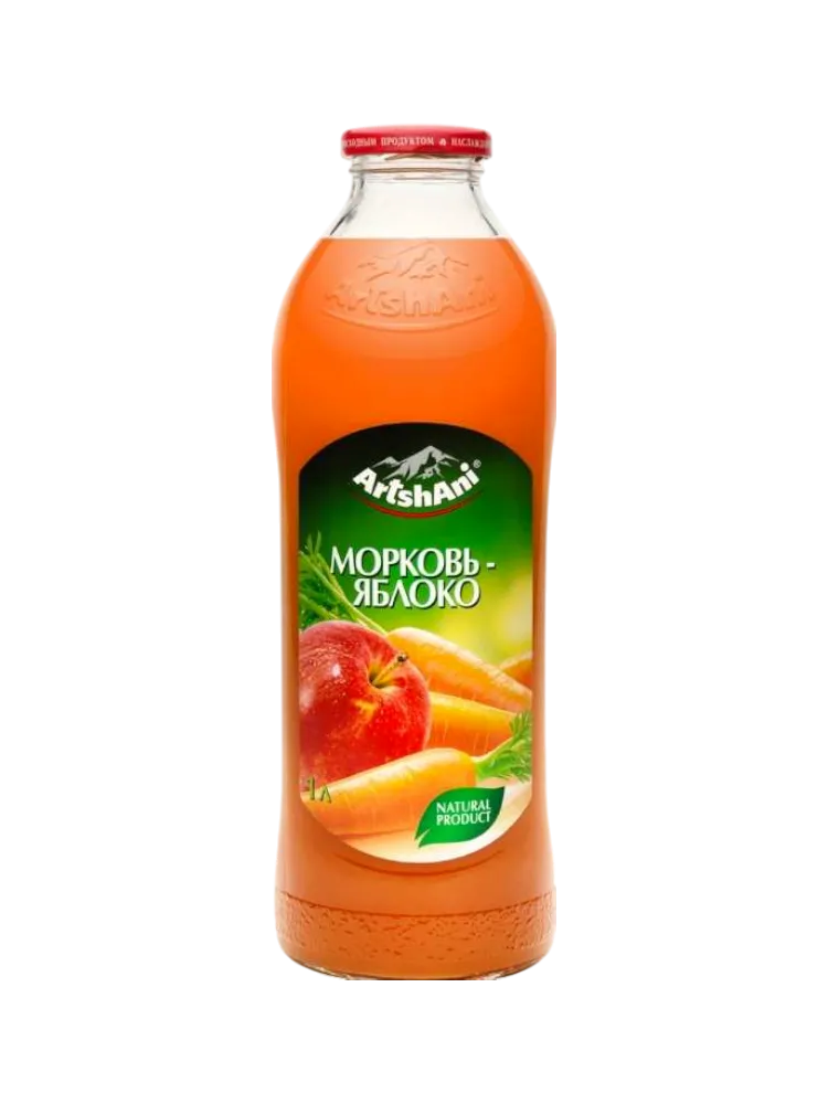 НЕКТАР ARTSHANI 1Л МОРКОВНО-ЯБЛОЧНЫЙ С МЯК