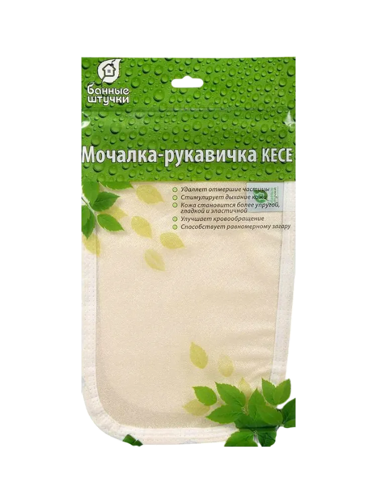 МОЧАЛКА РУКАВИЧКА КЕСЕ Д/ПИЛИНГА И МАССАЖА БАННЫЕ ШТУЧКИ