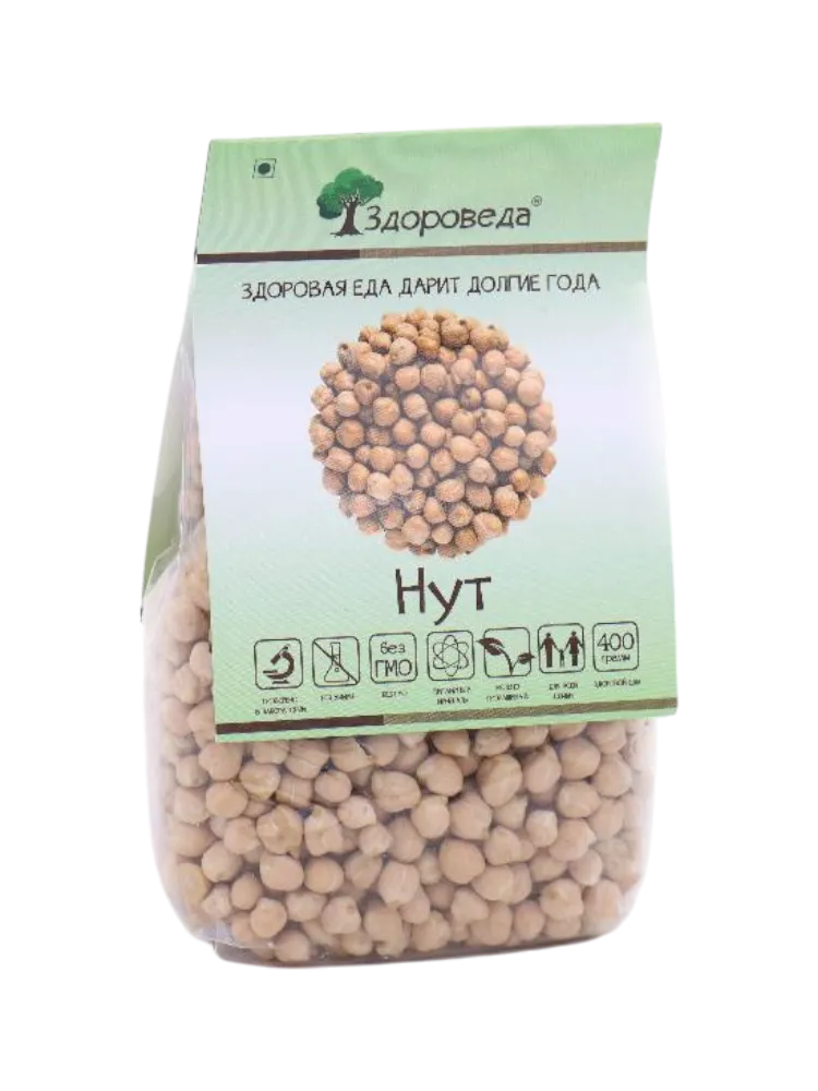 КРУПА ЗДОРОВЕДА 400Г НУТ