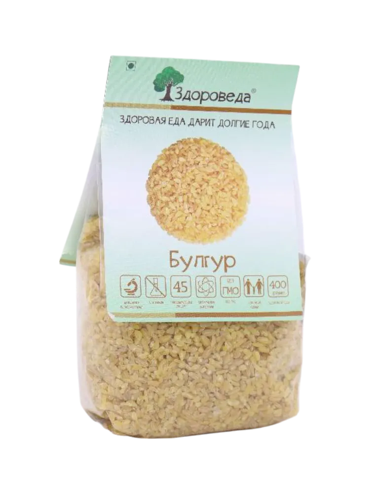 КРУПА ЗДОРОВЕДА 400Г БУЛГУР