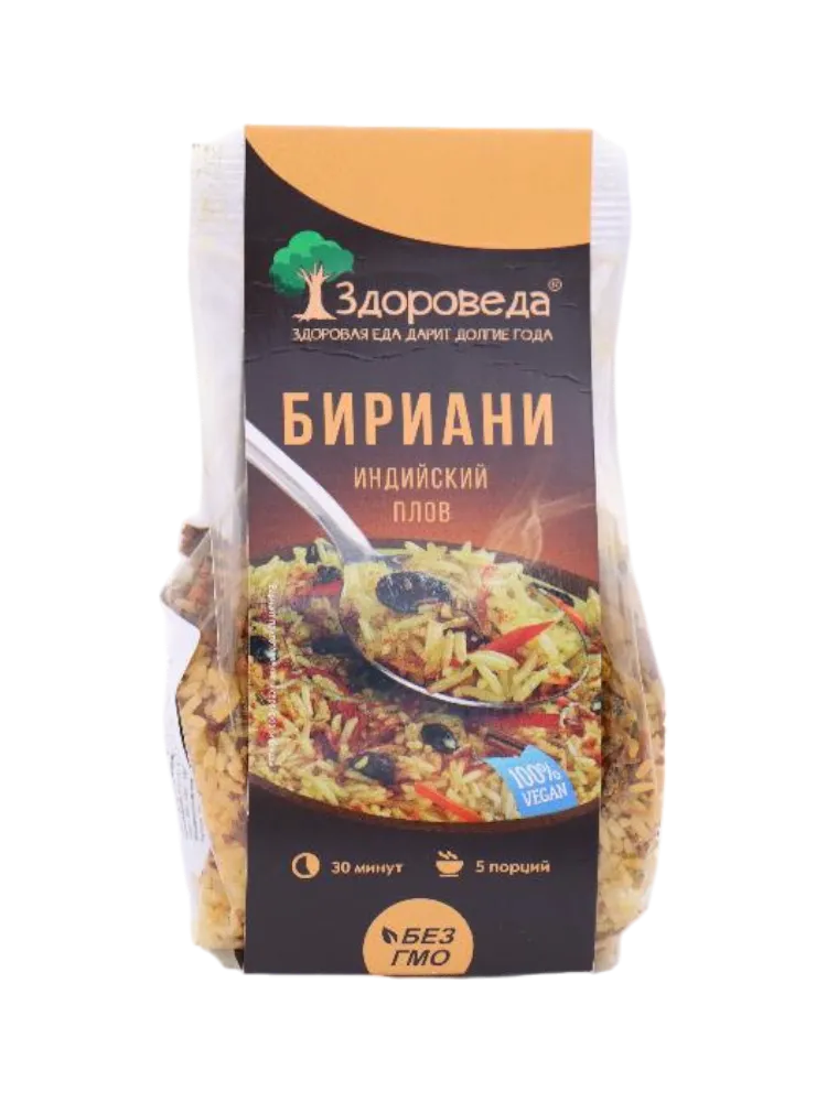 КРУПА ЗДОРОВЕДА 250Г БИРИАНИ ИНДИЙСКИЙ ПЛОВ