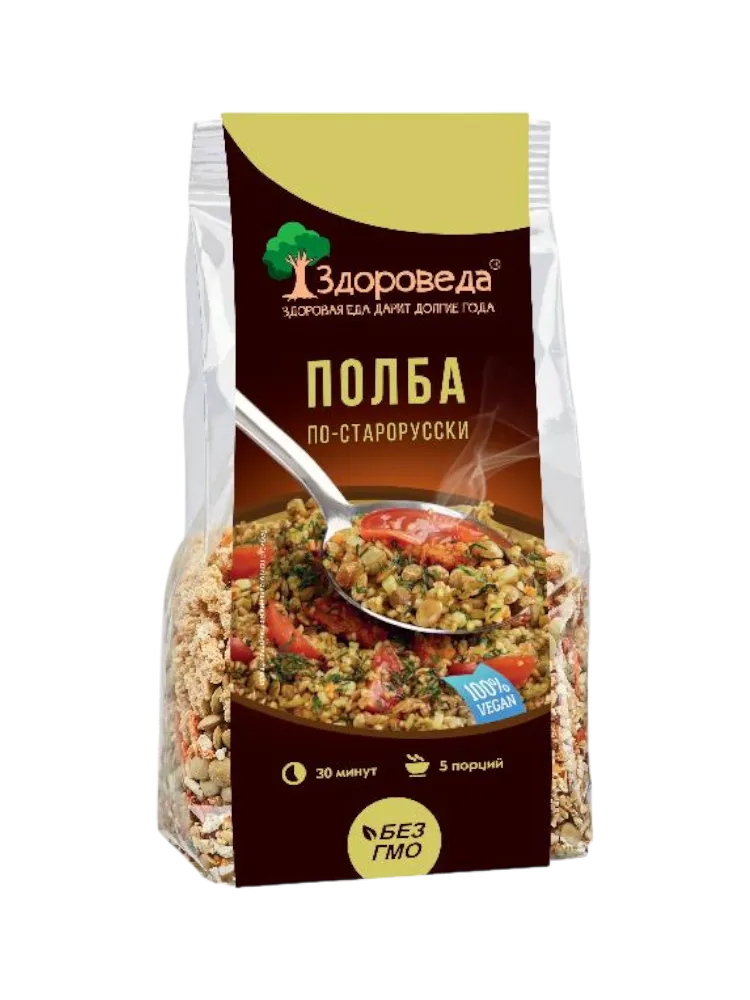 КРУПА ЗДОРОВЕДА 250Г СУП СТАРОРУССКИЙ ИЗ ПОЛБЫ БЕЛ ГРИБЫ/ЗЕЛ ЧЕЧЕВИЦА