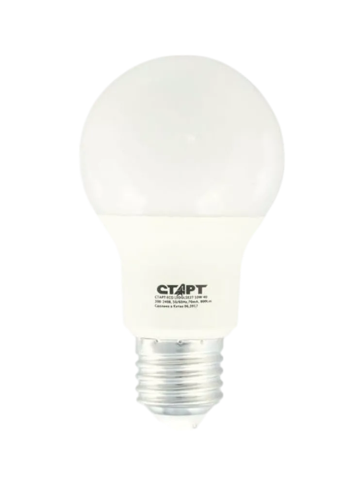 ЛАМПА СТАРТ LED E27 10W ТЕПЛ - фото 1