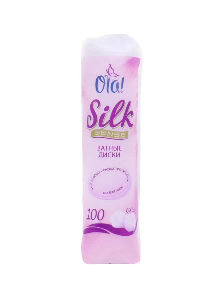 ВАТНЫЕ ДИСКИ OLA! SILK SENSE 100ШТ